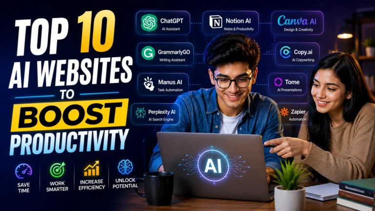 Top 10 AI Websites to Boost Productivity